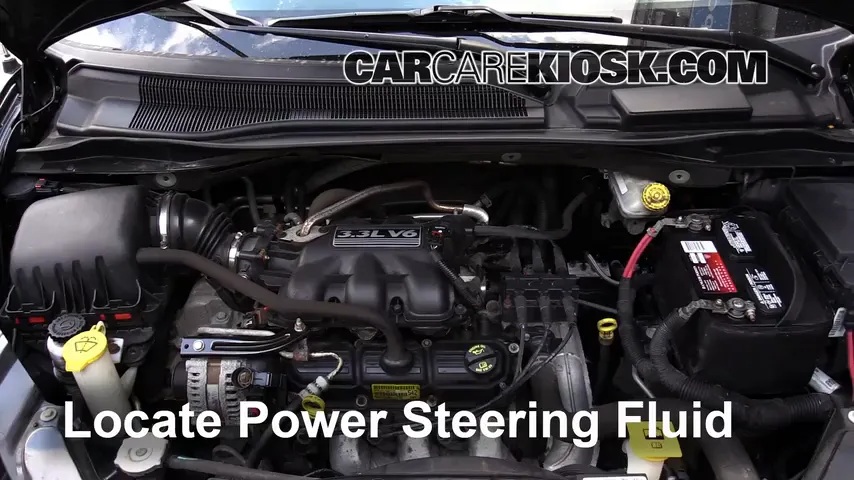 2010 Dodge Grand Caravan SE 3.3L V6 FlexFuel Liquide de direction assistée